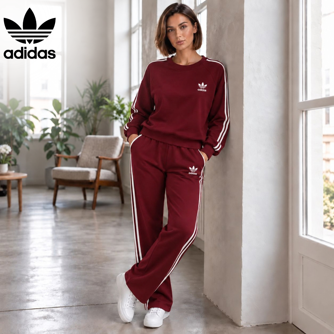 Women's Contrast-Stripe Relaxed Tracksuit