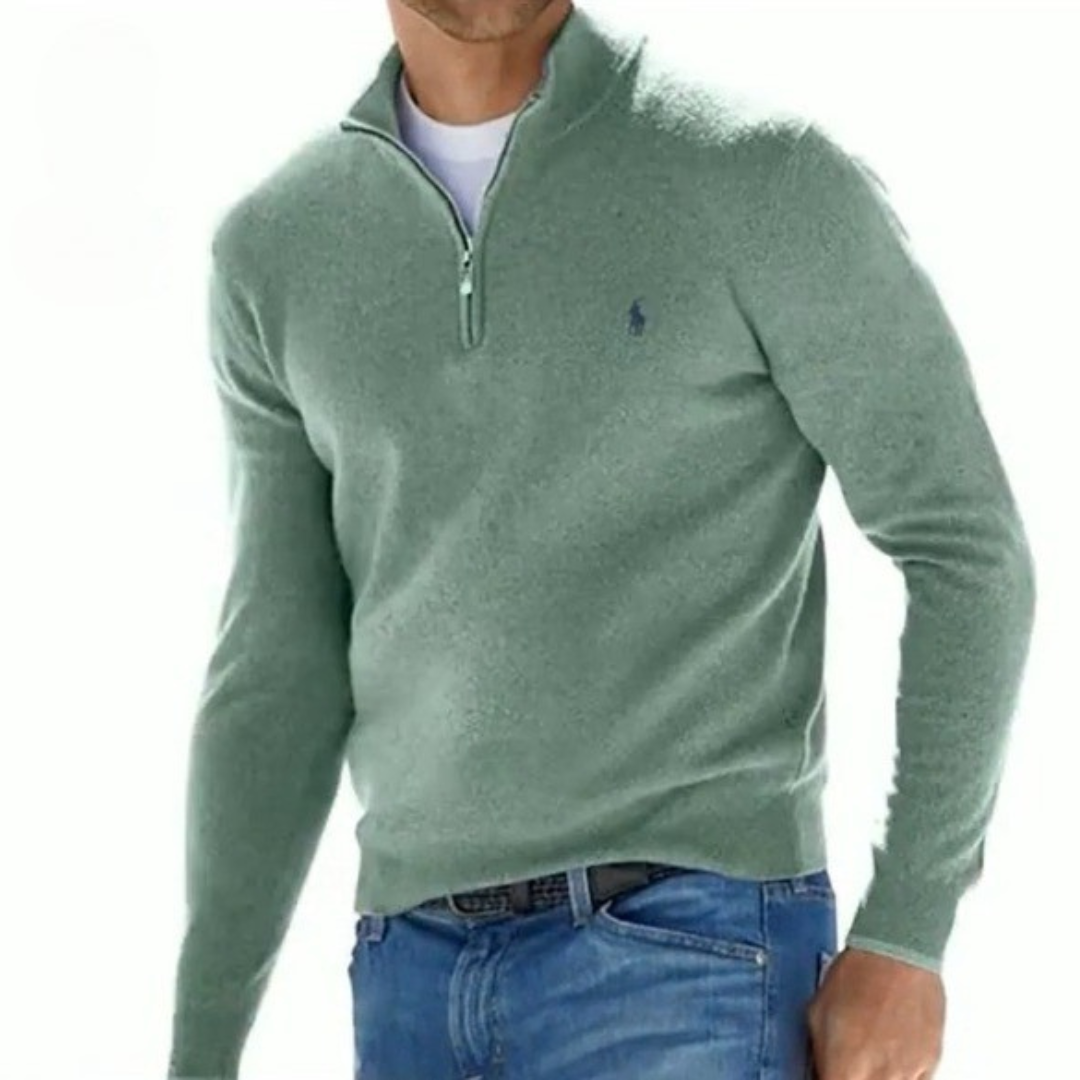 Men's Classic Quarter-Zip Pullover