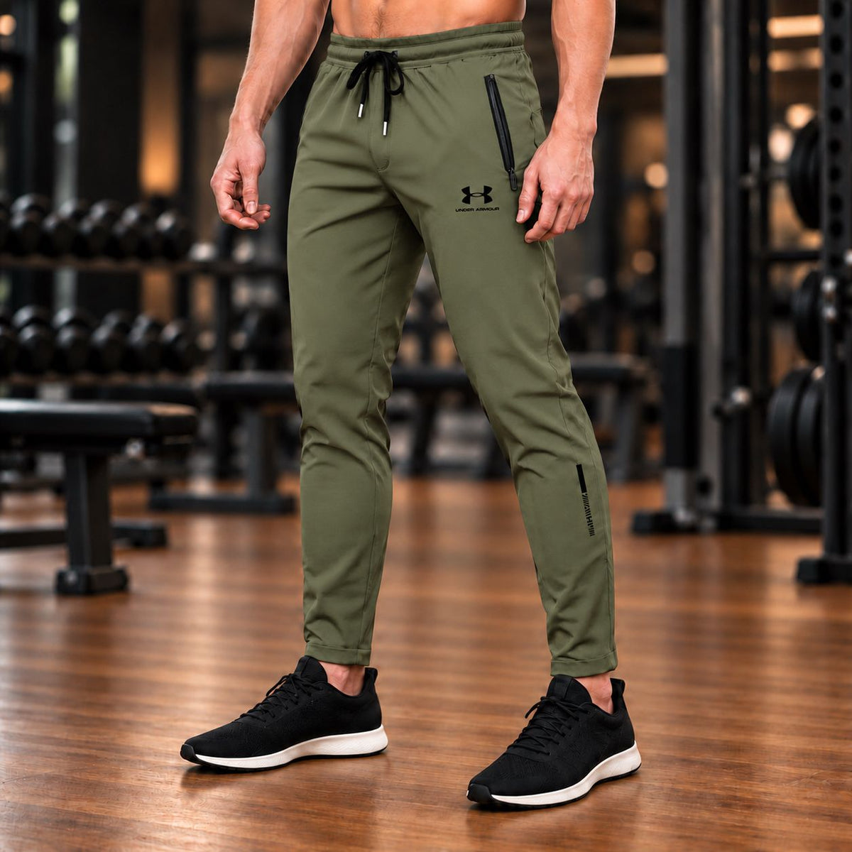 Men's Quick-Dry Gym Workout Jogger Pants