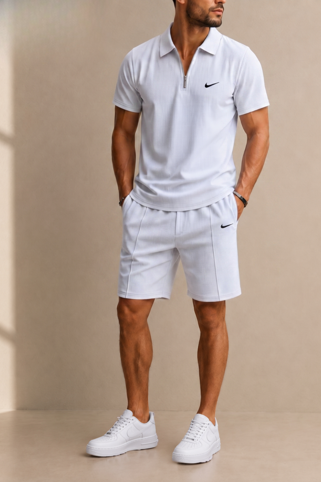Aero-Grid Quarter-Zip Set — LIQUIDATION PRICE