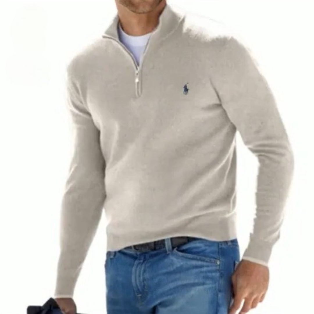 Men's Classic Quarter-Zip Pullover