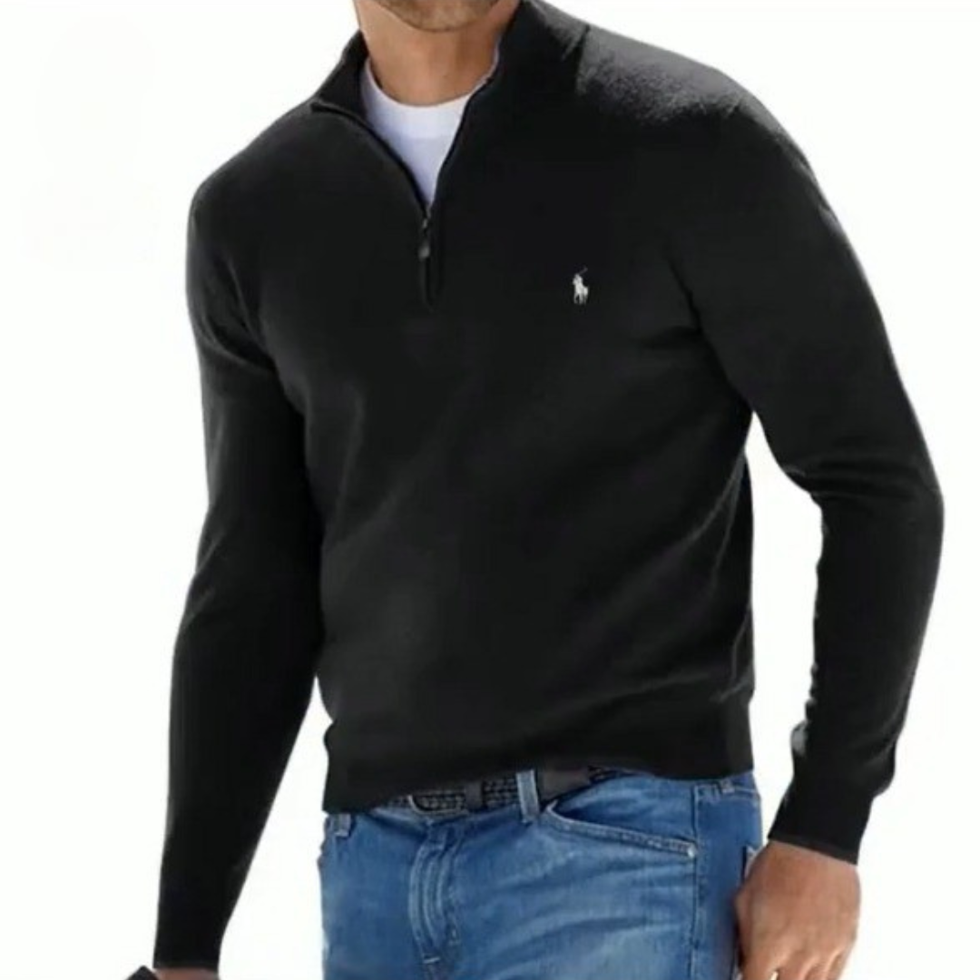 Men's Classic Quarter-Zip Pullover