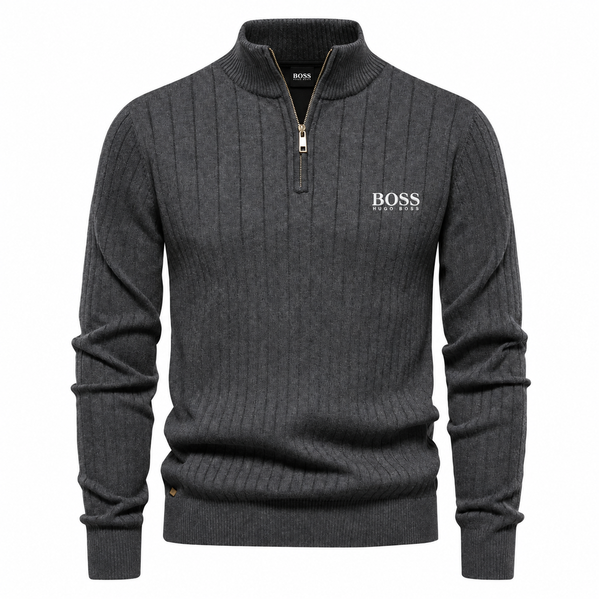 Classic Quarter-Zip Sweater