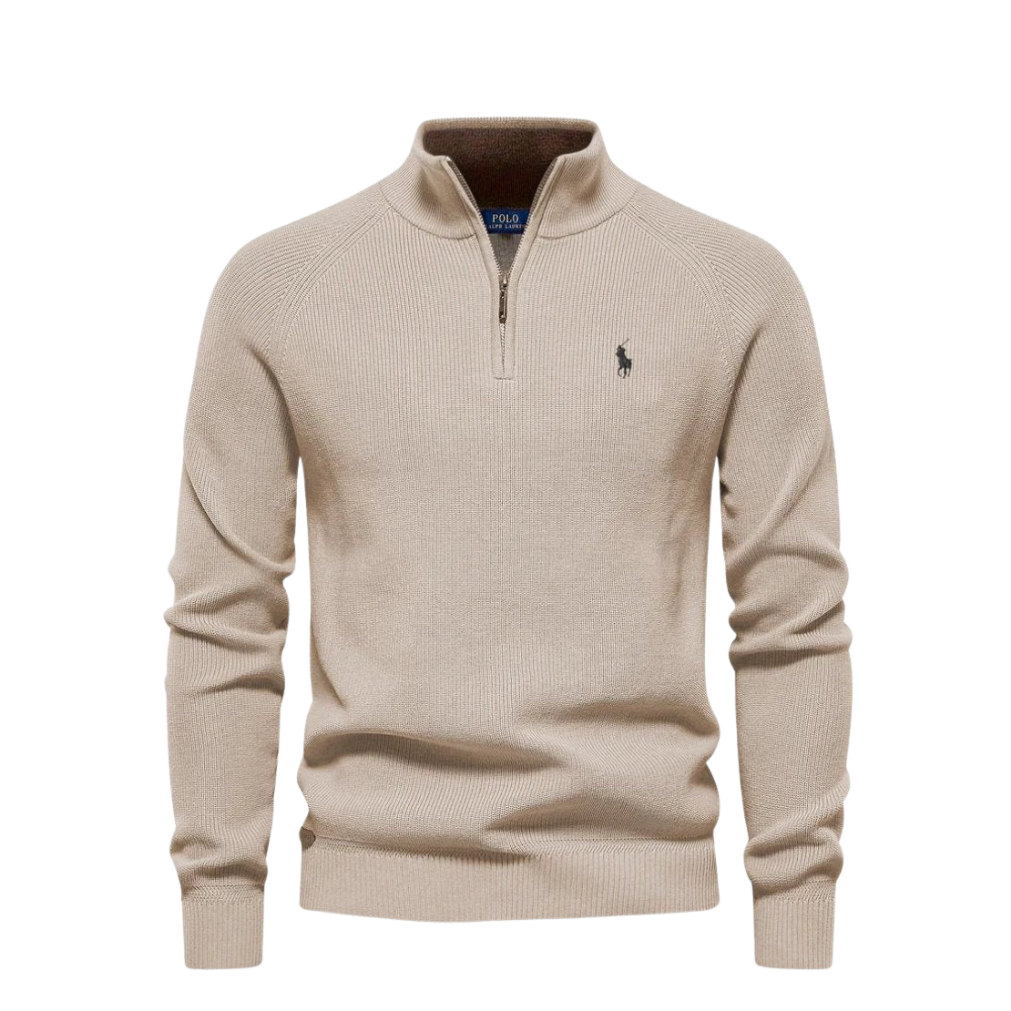 Half-Zip Essential Blend Sweater