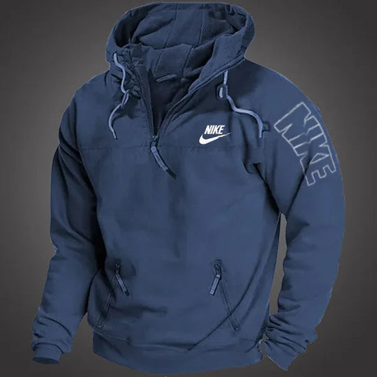 Men’s Quarter-Zip Hooded Pullover
