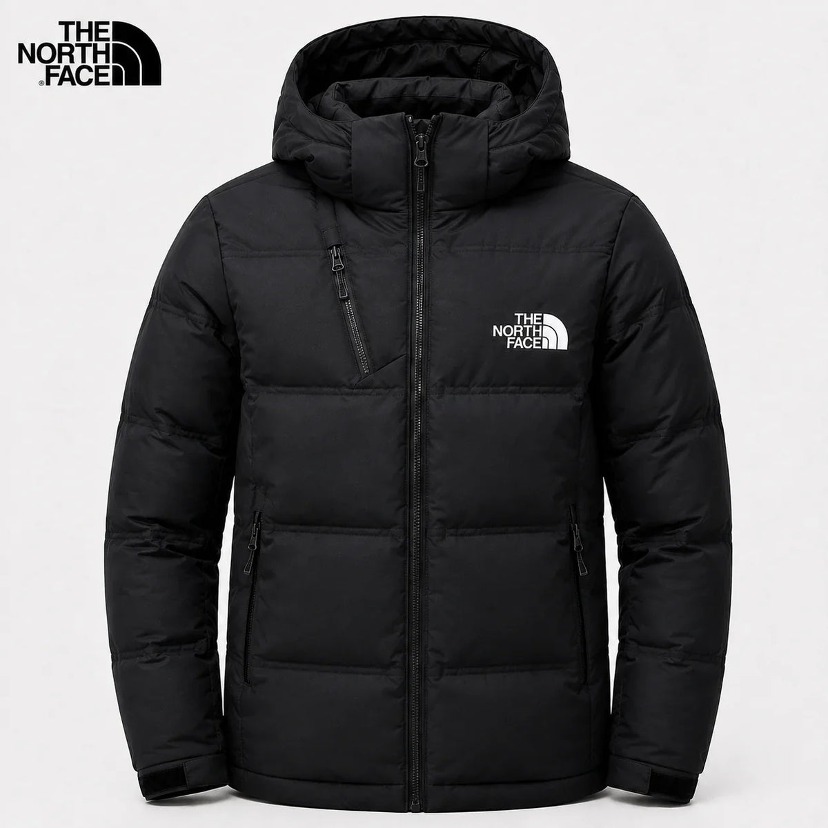 Men's Hooded Quilted Puffer Jacket