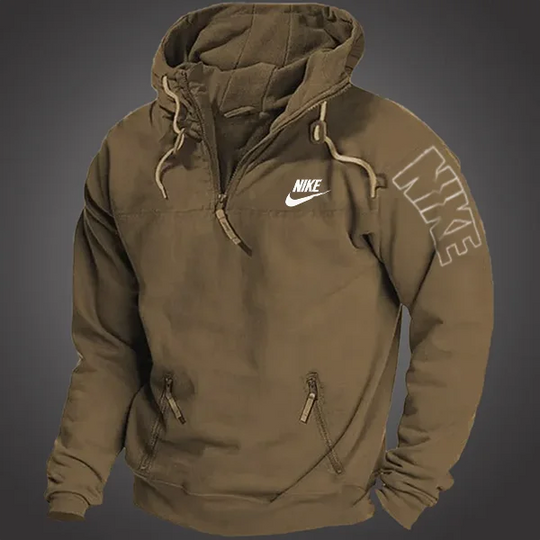 Men’s Quarter-Zip Hooded Pullover