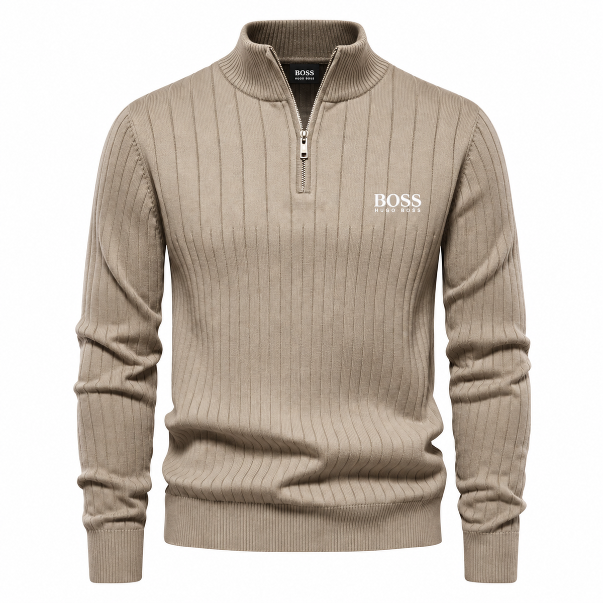 Classic Quarter-Zip Sweater