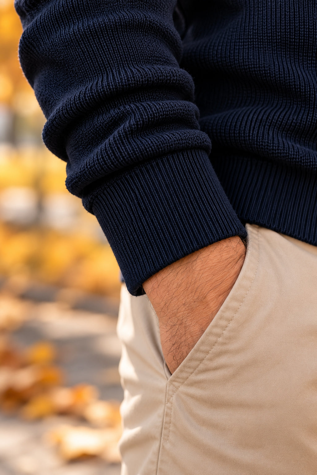 B0SS - Refined Quarter-Zip Sweater - CLEARANCE SALE