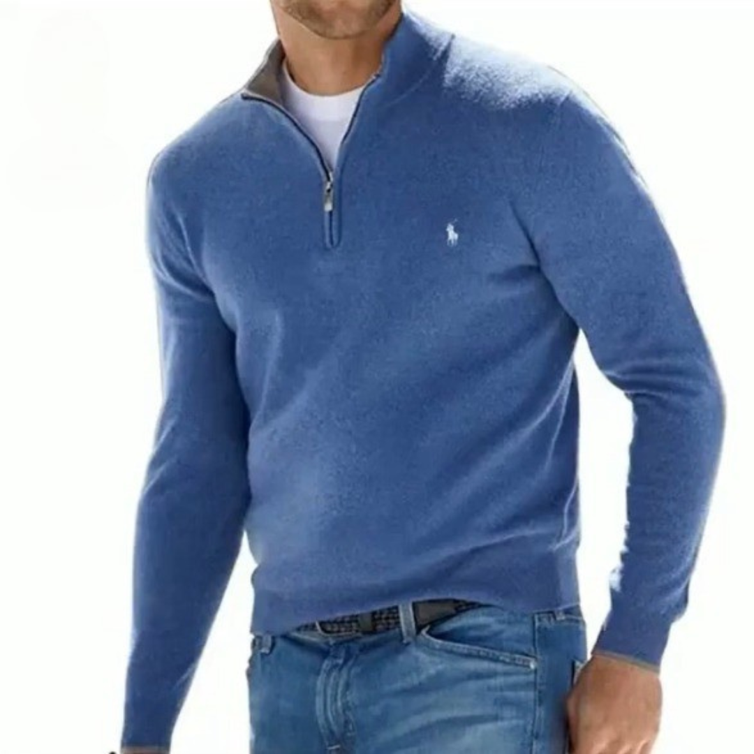 Men's Classic Quarter-Zip Pullover