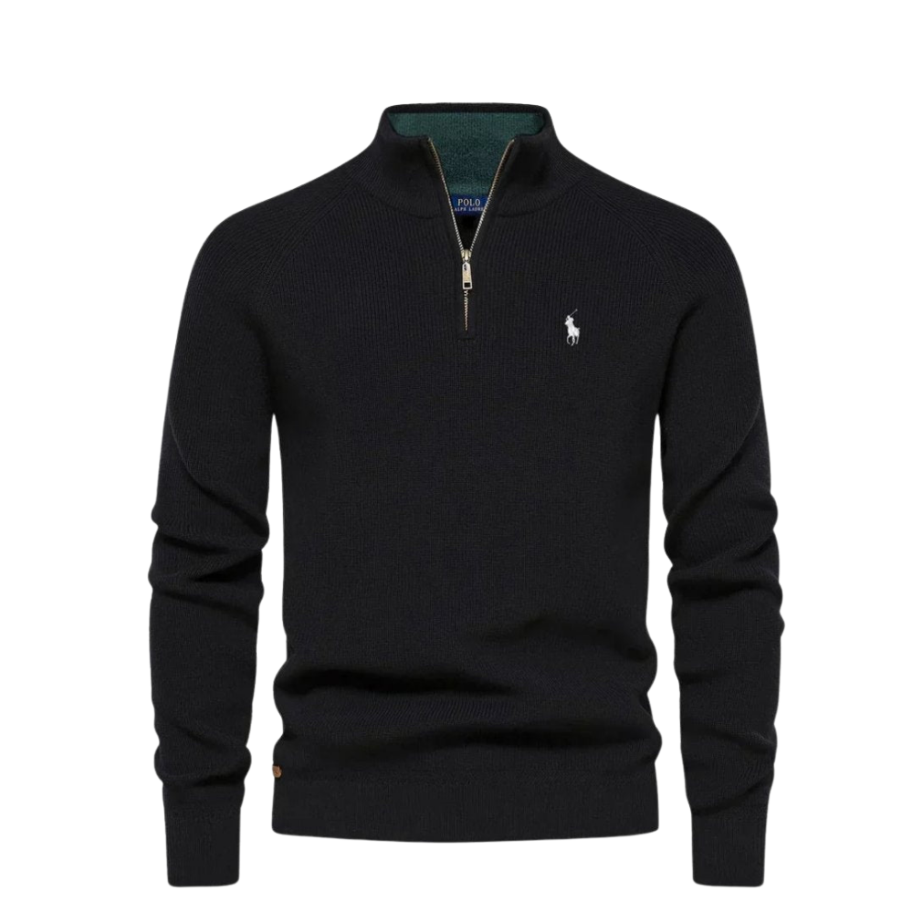 Half-Zip Essential Blend Sweater