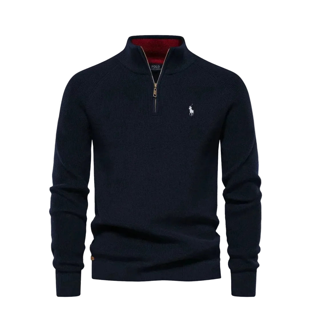Half-Zip Essential Blend Sweater