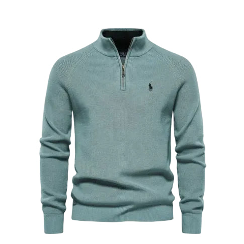 Half-Zip Essential Blend Sweater