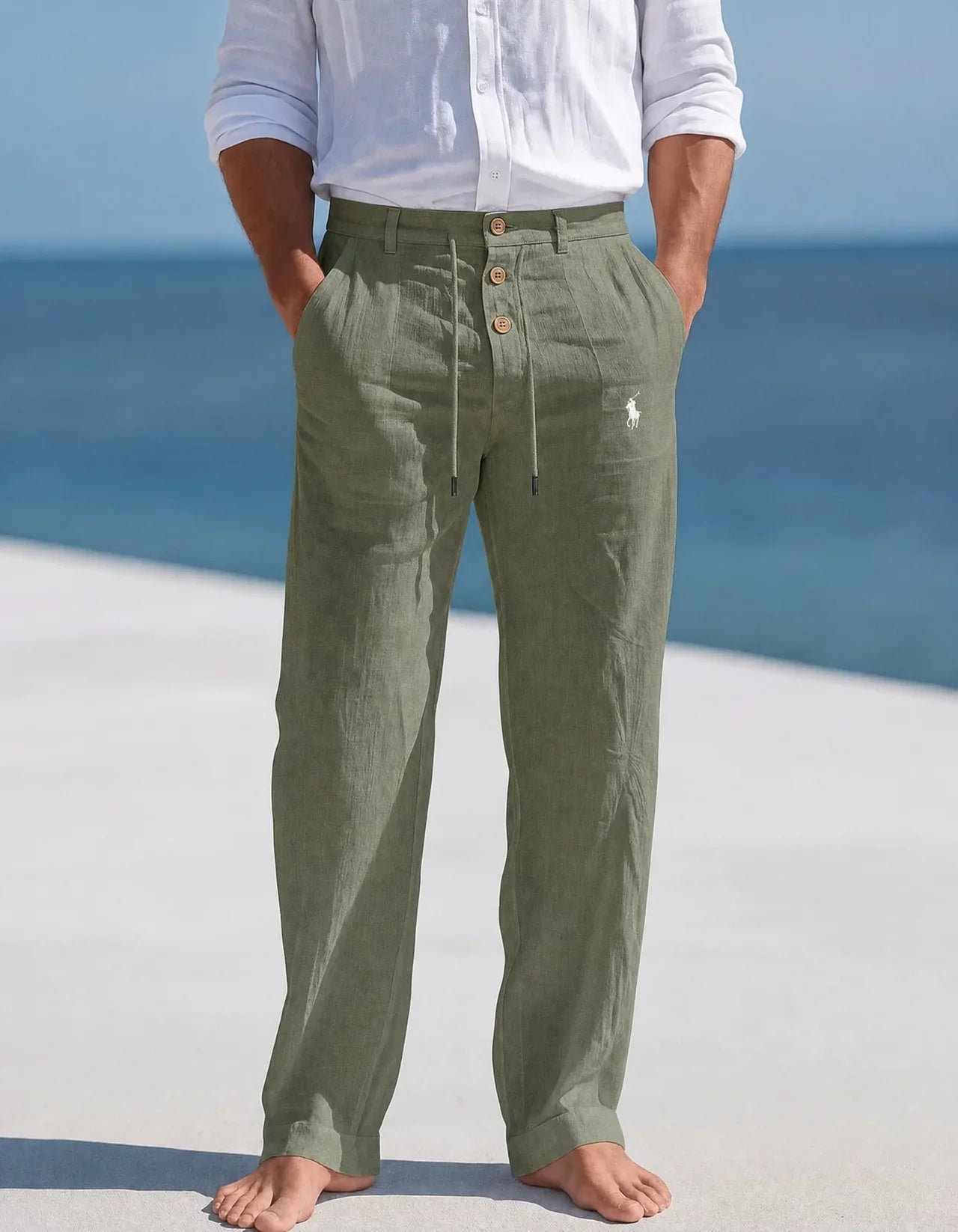 Linen Trousers for Men — LIQUIDATION PRICE