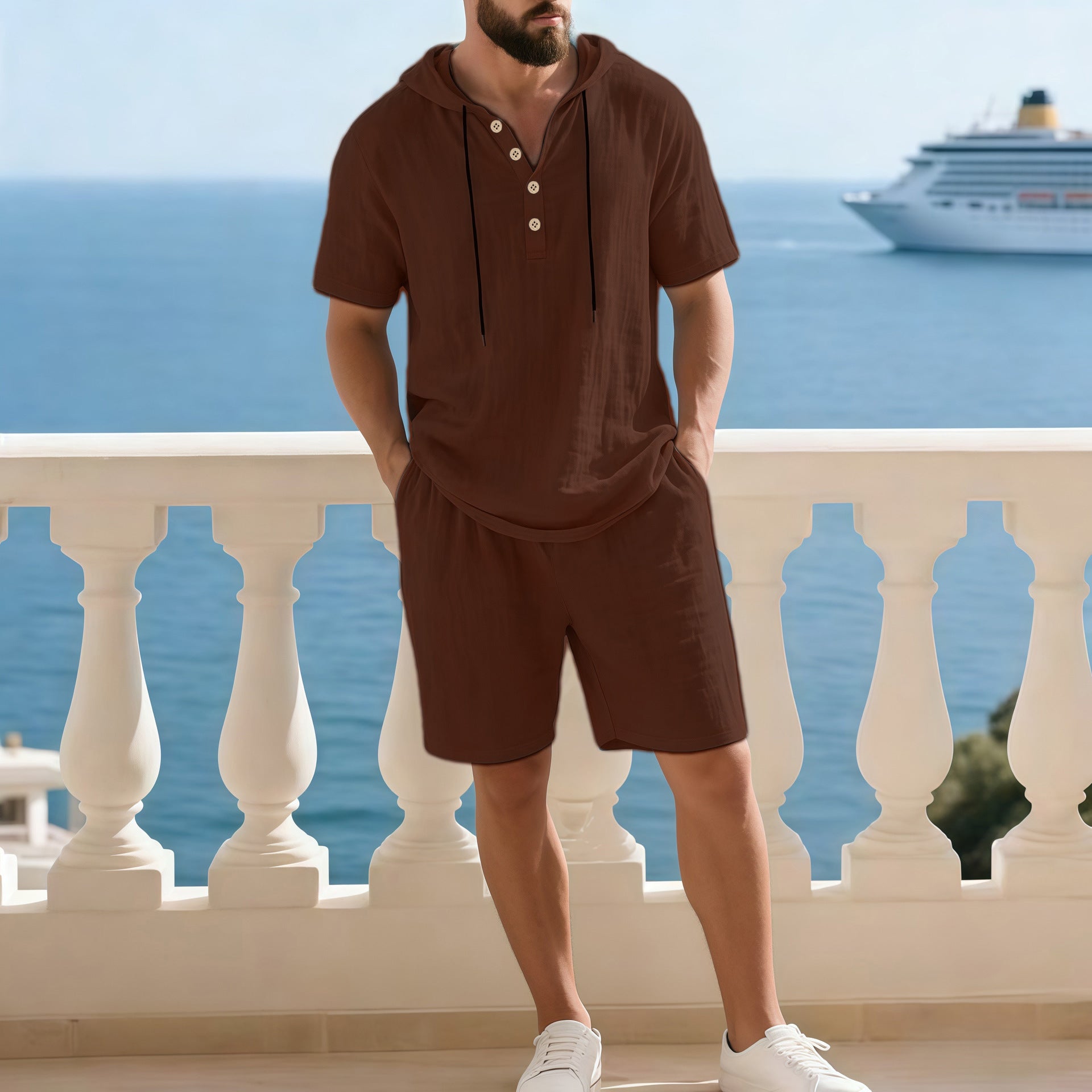Men's Premium Summer Two-Piece Set - LIQUIDATION PRICE